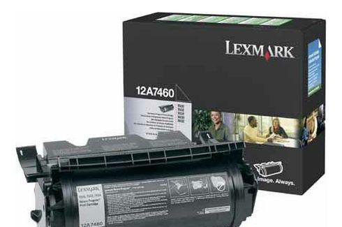 Toner Lexmark Laserjet Noir (Réf : 12A7460) tanger, maroc.