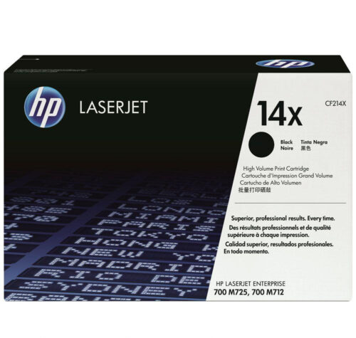 14x Toner HP 14X grande capacité LaserJet Noir (CF214X)