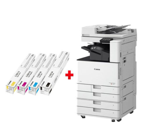 Copieur MFP couleur CANON multifonction Laser IR C3025i A3 + Socle