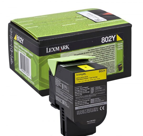 Toner Lexmark Jaune CX310 tanger, maroc.