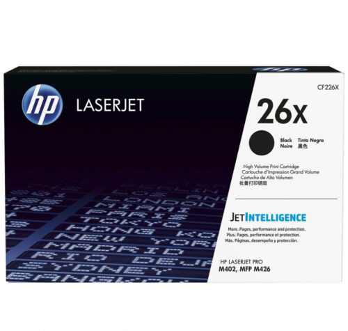 26x Toner HP 26X grande capacité LaserJet Noir d'origine (CF226X)