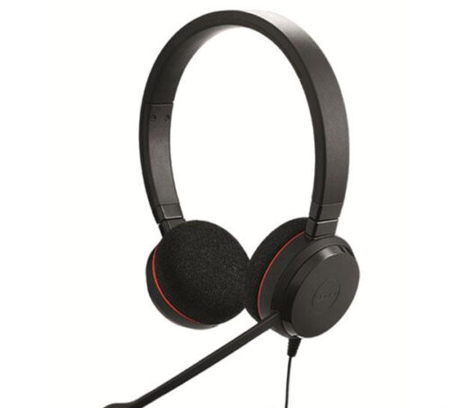 Micro-casque JABRA EVOLVE 20 MS stéréo optimisé Lync pour softphone VoIP