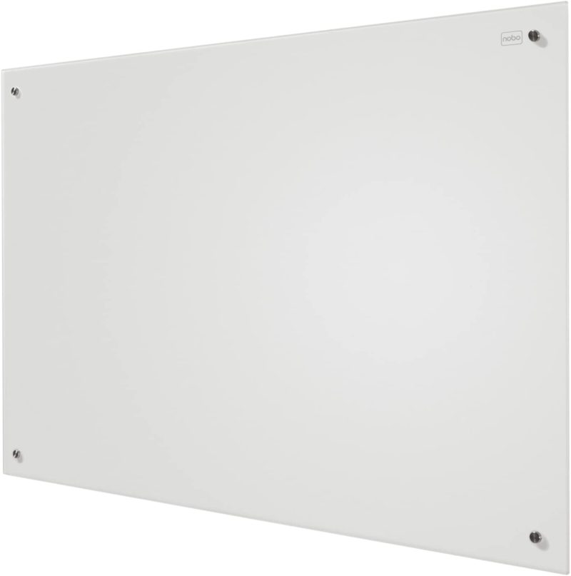 61cO0wA04QL._AC_SL1500_ Tableau en Verre magnétique NOBO 180x100 cm en blanc cristal