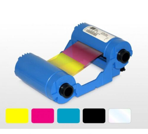 Ruban couleursYMCKO ZEBRA pour imprimantes P100i, P110i, P120i