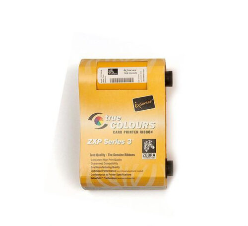 Ruban couleurs YMCKOK recto/verso ZEBRA pour imprimante Série ZXP Series 3