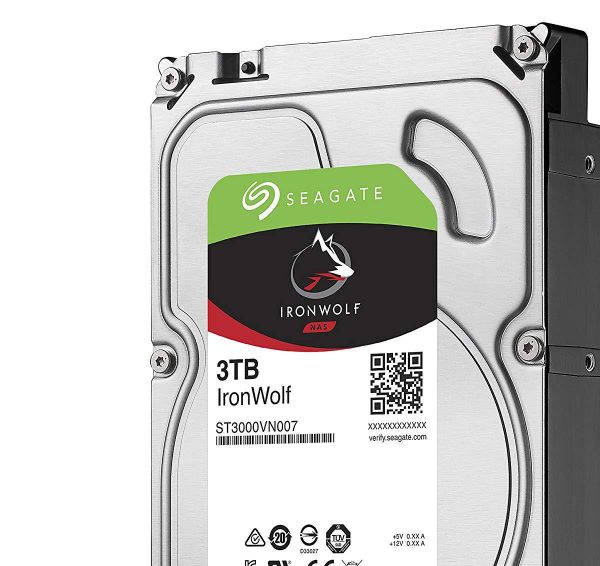 Disque dur Seagate IronWolf 3 TB, ST3000VN007 tanger, maroc.