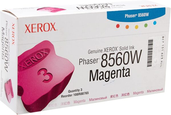 Boîte 3 Encres Solides Magenta XEROX 108R00765 tanger, maroc.