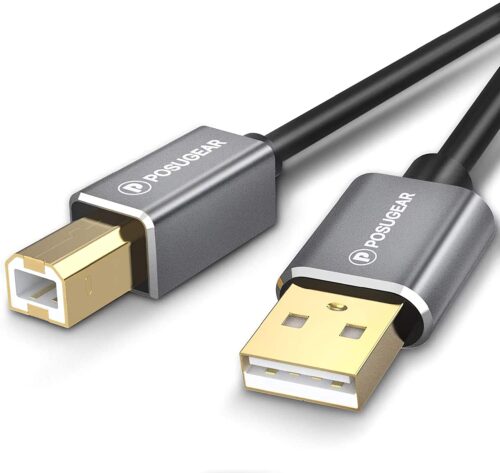 Câble HAVIT Flat USB 2.0 pour imprimante 3 mètres