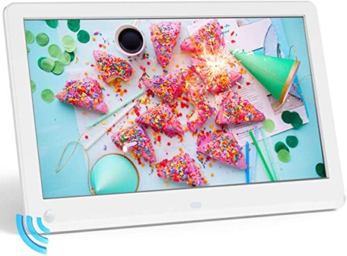 Cadre photo numérique 8'' Samsung Ecran TFT 2 Go (avec télécommande)