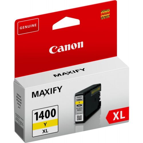 Cartouche d'encre Canon PGI-1400XL Y Jaune (9204B001AA)