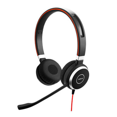 Micro-casque JABRA EVOLVE 40 MS stéréo optimisé Lync pour softphones VoIP, mobiles et tablettes