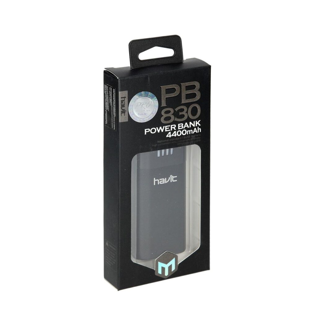POWERBANK HAVIT PB 830 4400 mAh POWERBANK HAVIT PB 830 4400 mAh