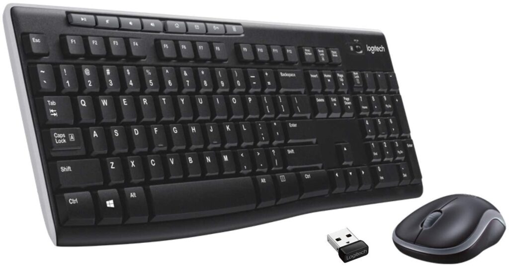 Pack Clavier+Souris optique sans fil Logitech Combo MK270 Pack Clavier+Souris optique sans fil Logitech Combo MK270