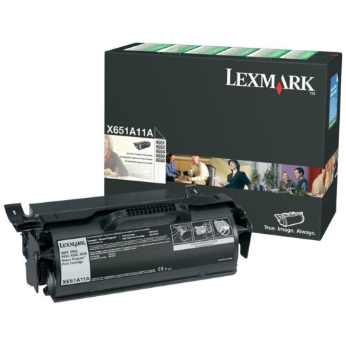 Toner LEXMARK Laserjet Noir Très Haute Capacité (Réf : X654X21E)