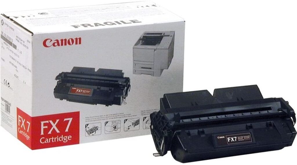 Toner Laser Pour Fax Noir Canon FX-7