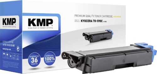 Toner PRINT RIGHT Cyan Compatible KYOCERA TK-590C