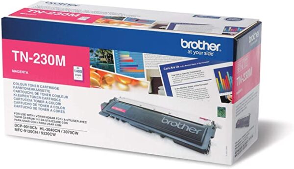 Toner laser BROTHER TN230M Magenta 1400 pages original tanger, maroc.