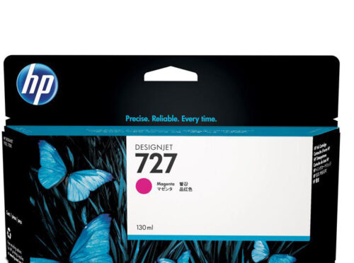 b3p20a Cartouche d’encre HP 727 Designjet, Magenta (130 ml)
