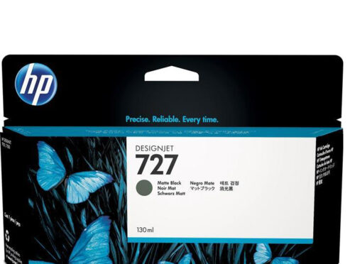 b3p22a Cartouche d’encre HP 727 Designjet, noir mat (130 ml)