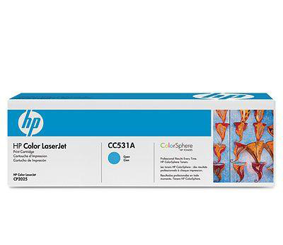 Toner cyan HP Color LaserJet (Réf : CC531A ) tanger, maroc.