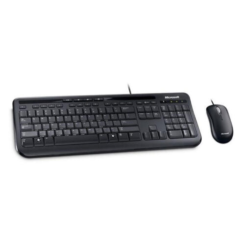 Pack Clavier+Souris optique Microsoft Wired Desktop 600