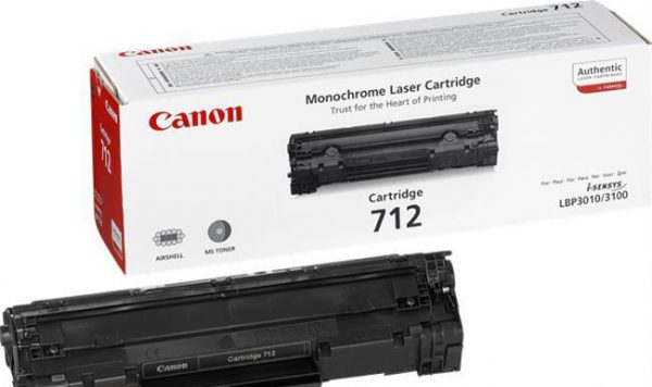 Toner Laser noir Canon 712 tanger, maroc.