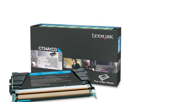 TONER LEXMARK C734A1CG C734/C736 CYAN tanger, maroc.
