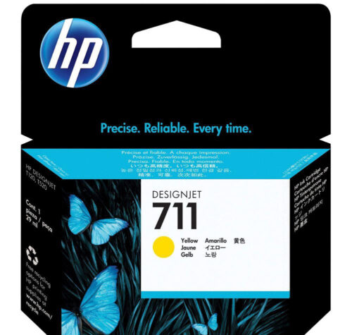 Cartouche HP 711 29-ml Jaune CZ132A