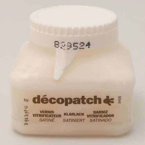 Vernis-colle Vitrificateur Satiné Décopatch pour tous support 180 g