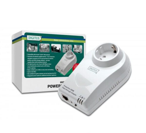 Pont DIGITUS Courant Porteur 200Mbps (CPL)