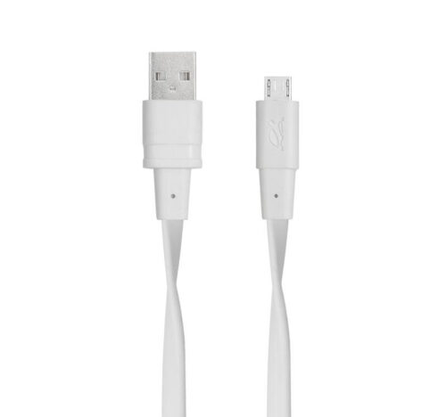 Câble Micro USB 1.2m blanc RIVAPOWER