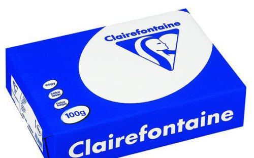 Lot de 4 Ramettes papier blanc Clairalfa A4 100g/m² 500 feuilles