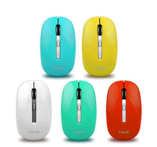 Souris sans fil HAVIT 3 boutons 800- 1600dPI Multicolore (HV-MS980GT)