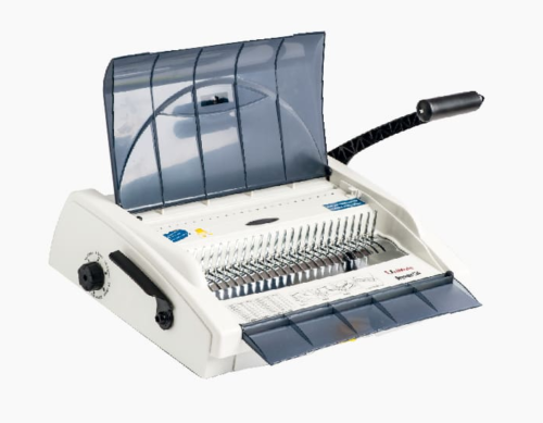 Perforelieuse manuelle HI-PRO C24 450 feuilles pour spirales en plastique