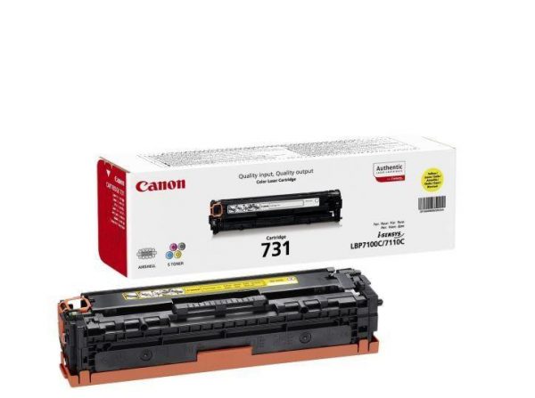 TONER CANON 731 JAUNE tanger, maroc.