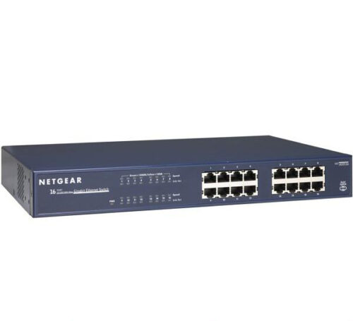 Switch Prosafe 16 ports Gigabit Rackable Netgear JGS516