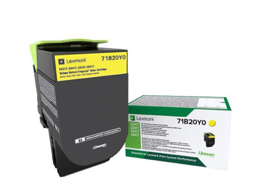 Toner LEXMARK Laserjet Jaune  CS317-CX317-CS417-CX417-CS517-CX517