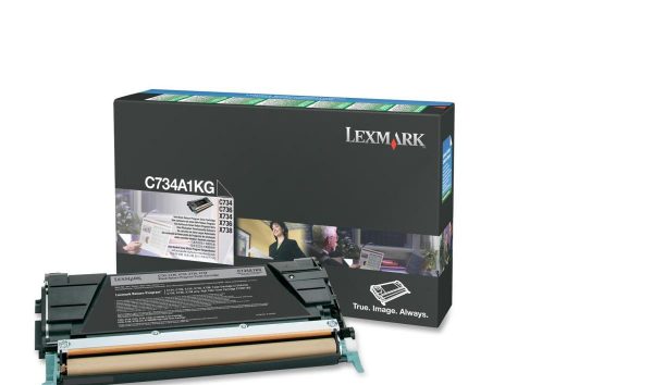 TONER LEXMARK C734A1KG C734/C736 NOIR tanger, maroc.