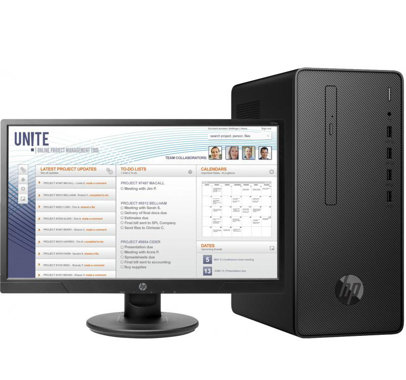 PC bureau complet HP Pro 300 G3 MT i3-8100 4Go 1T (9UG03EA)