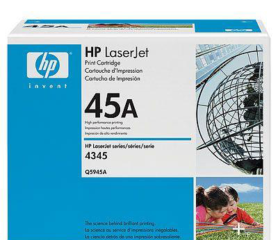 Cartouche d'impression noire HP LaserJet Q5945A tanger, maroc.