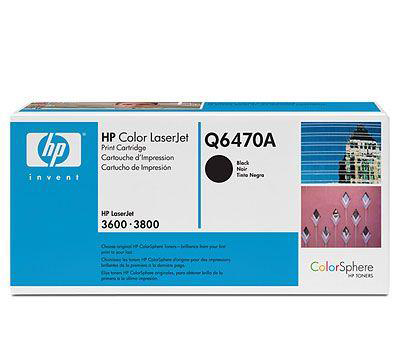 Cartouche d'impression Noir HP Color LaserJet (Réf : Q6470A) tanger, maroc.