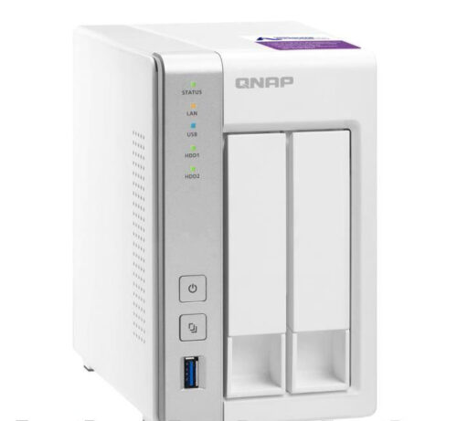 qnap-serveur-de-stockage-nas-ts-231p-2-bai Serveur de stockage Réseau NAS QNAP TS-231+ 2 Baies - 1 GB DDR3 RAM