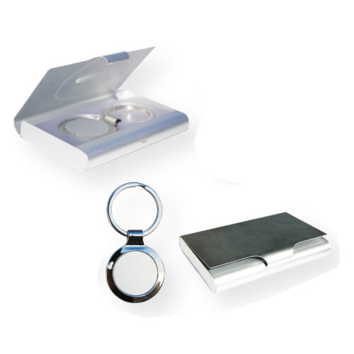 Porte carte de visites + porte cléfs