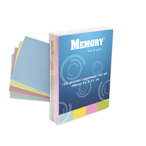 Chemise cartonnée 180G MEMORY