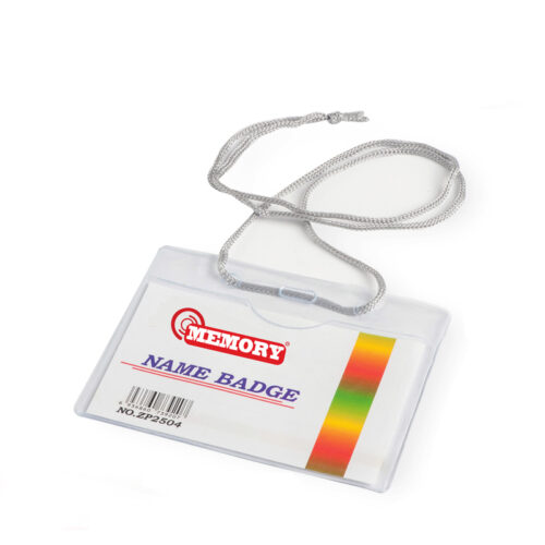 Porte- Badge avec lacet - événementiel Memory