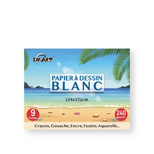 Papier à dessin blanc SMART