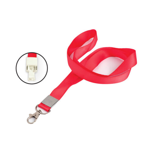 Lacet textile pour porte-badge