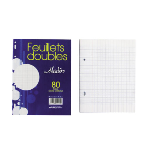 Double Feuille 17x22 cm