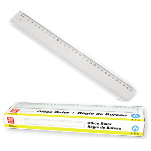 Règle ARK 30cm en plastique