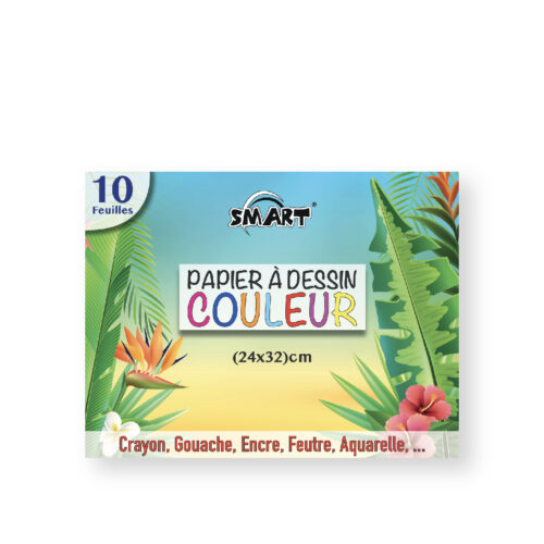 Papier à dessin couleur SMART